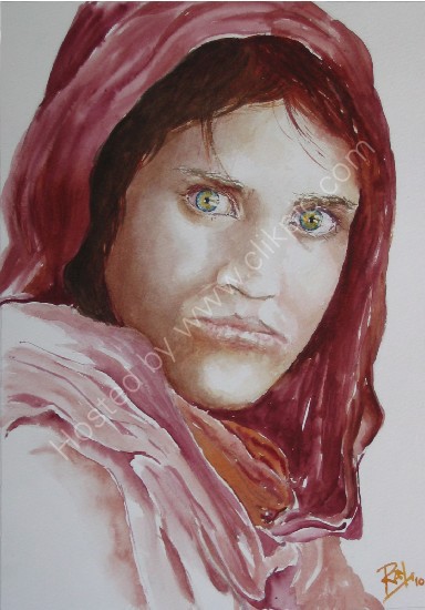 fille afghane '84