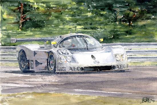 sauber mercedes le mans 1989