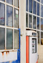 the petrol station