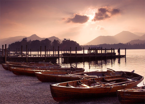 Derwent Water rowing boats 2