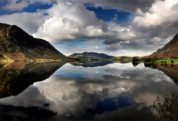 Crummock Water reflections