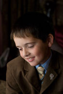 A portrait of John on his Confirmation day.