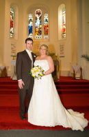 Emma and Steven - now a married couple.
