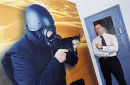 Richard Darby, Managing Director of LBA Int. (Lightweight Body Armour), 2001.