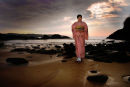 Naomi Fleury, Japanese Origami Artist residing in Donegal, Ireland. 2010