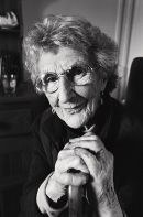 Molly Gallagher at 99 years. Ardara, 2005.