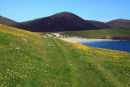 Beach and Machair at Northton south Harris. 