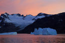 Pink Sunset - East Greenland