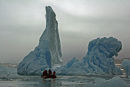 Napassorsuaq Fjord - Bergs and Zodiac