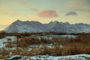 Sunset over the Cuillins