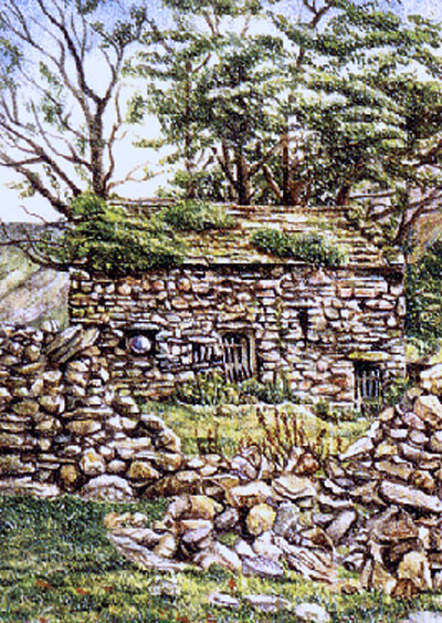 Ref M03: Old barn, Hartsop.