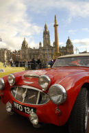 Monte Carlo Rally start at George Square, Gkasgow