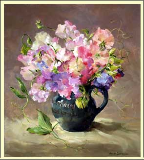  Sweet Peas by Anne Cotterill