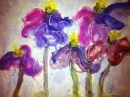 original floral watercolour by Jay