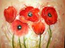 original floral watercolour by Jay
