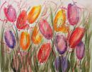 original floral watercolour by Jay