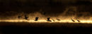 Cranes in the mist