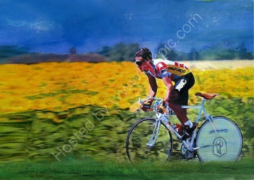 Adrian Timmis Tour De France Time trial 1987
