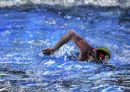 Ironman Open Water Swimmer