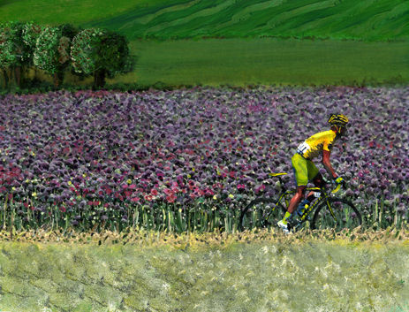 Le Maillot Jaune in Lavender
