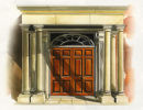 Front door Ellesmere House