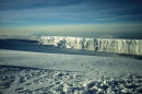 Kilimanjaro summit ice fields