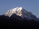 Snow capped mountains