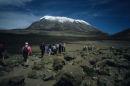 Kilimanjaro at about 15,000ft