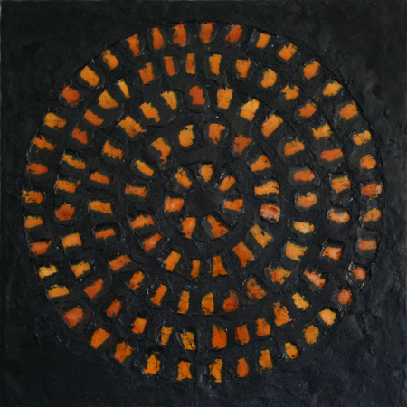 Untitled - Bronze and Black