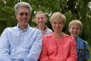 Family portrait taken at clients home