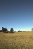 View back to building plot to be used for marketing literature