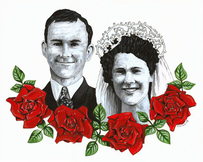 Joyce & Terry - Acrylic