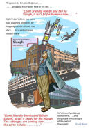 Betjeman's Slough - Friendly bombs! - Digital