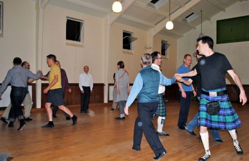 Intermediate class 4 hands across