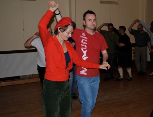 a first time dancer partnered by Adrian