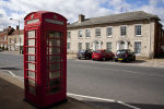 Red box, red car and rectangles