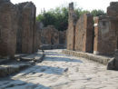 Pompeii street corner
