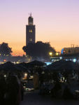 Dusk, Jamaa el Fna, Marrakech
