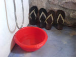 red bucket