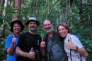 The Masoala group having just ticked Helmet Vanga