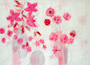 'Don't You Just Love Pink!'  Original Framed Art Work