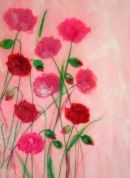 'In The Pinks' Original Art Work. SOLD