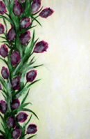 'Purple Desire'  Original Framed Art Work. SOLD