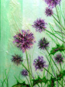 'Mid-Summer Thistles'  Original Art Work. SOLD