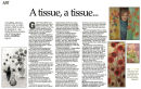 Courtesy of The Northern Echo. 'A Tissue, a tissue...' 2nd October 2001