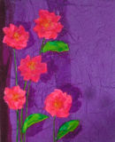 'A Sense Of Romance'  Original Tissue Paper Collage on Canvas Unframed