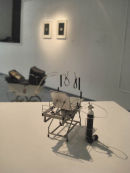 Untitled (obstetric labour table and Entonox cylinder)