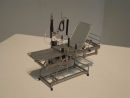 Untitled (obstetric labour table and Entonox cylinder)