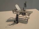 Untitled (obstetric labour table and Entonox cylinder)