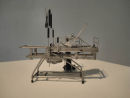 Untitled (obstetric labour table and Entonox cylinder)